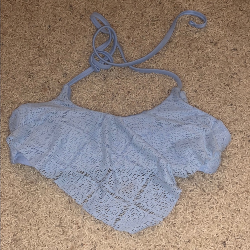 The top of a swimsuit